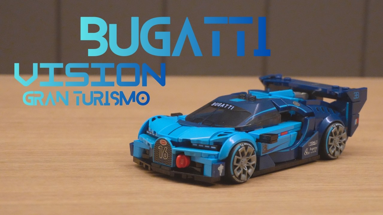 LEGO Speed Build 77253 Bugatti Vision Gran Turismo