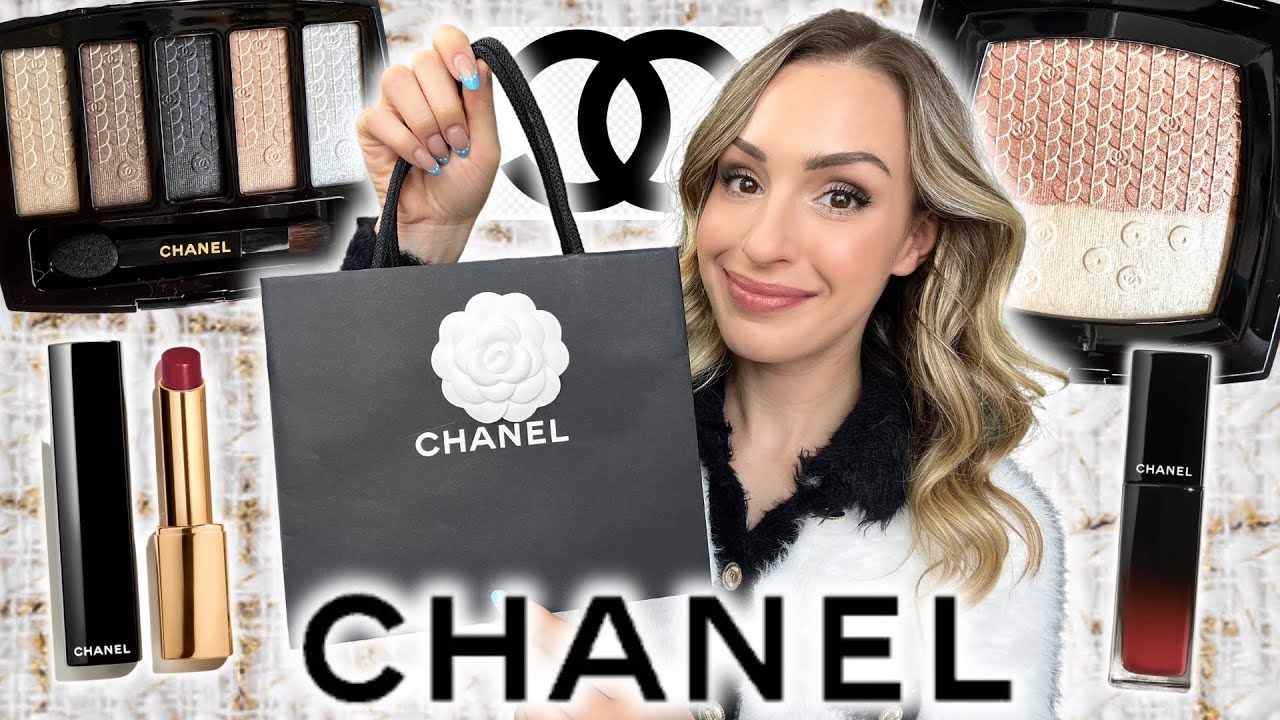 CHANEL HOLIDAY MAKEUP 2023 ✨ REVIEW, SWATCHES, COMPARISONS! Lumière Graphique palette, Duo Lumière