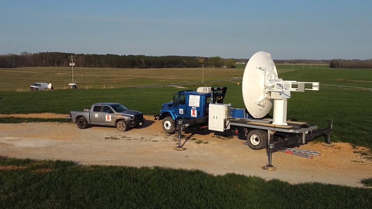 UIUC FARM C-Band on Wheels (COW) Radar