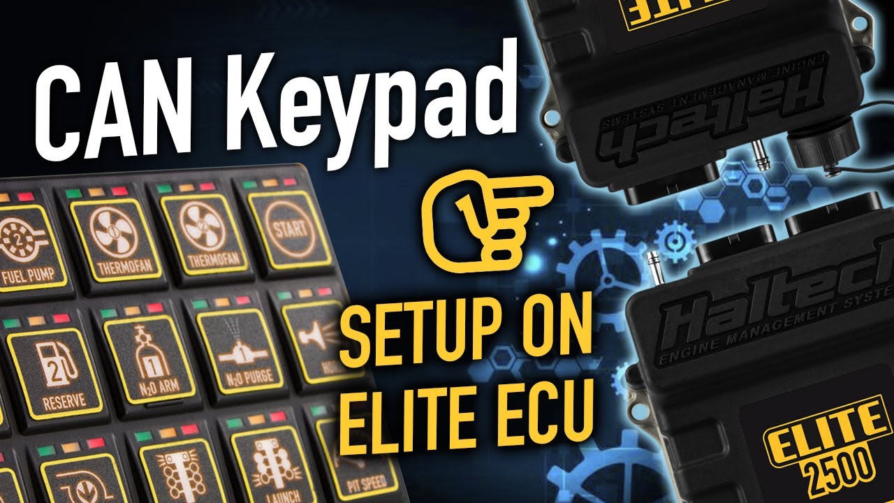 🛠 How to set up a CAN Keypad with Elite ECU | TECHNICALLY SPEAKING