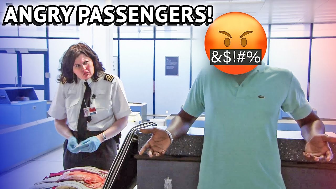 Customs vs. Angry Passengers! Biggest Outbursts At The Airport - Part 2