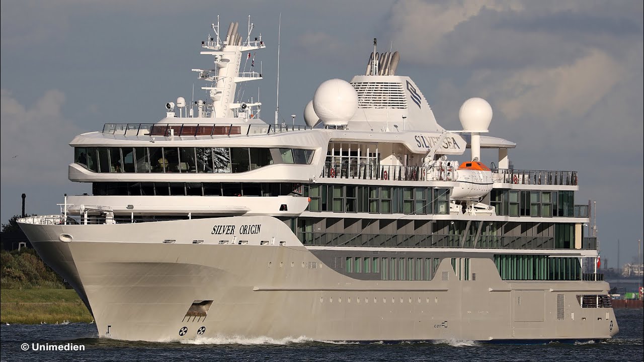 SILVER ORIGIN | exclusive views | very first sailing under flag by SILVERSEA | 4K-Quality-Video