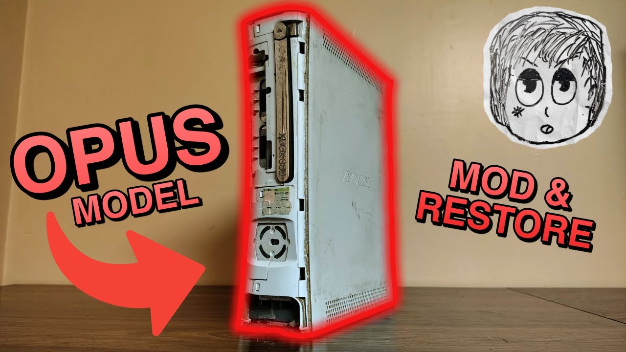 Xbox 360 Repair - Rare Opus Model Mod & Restore.