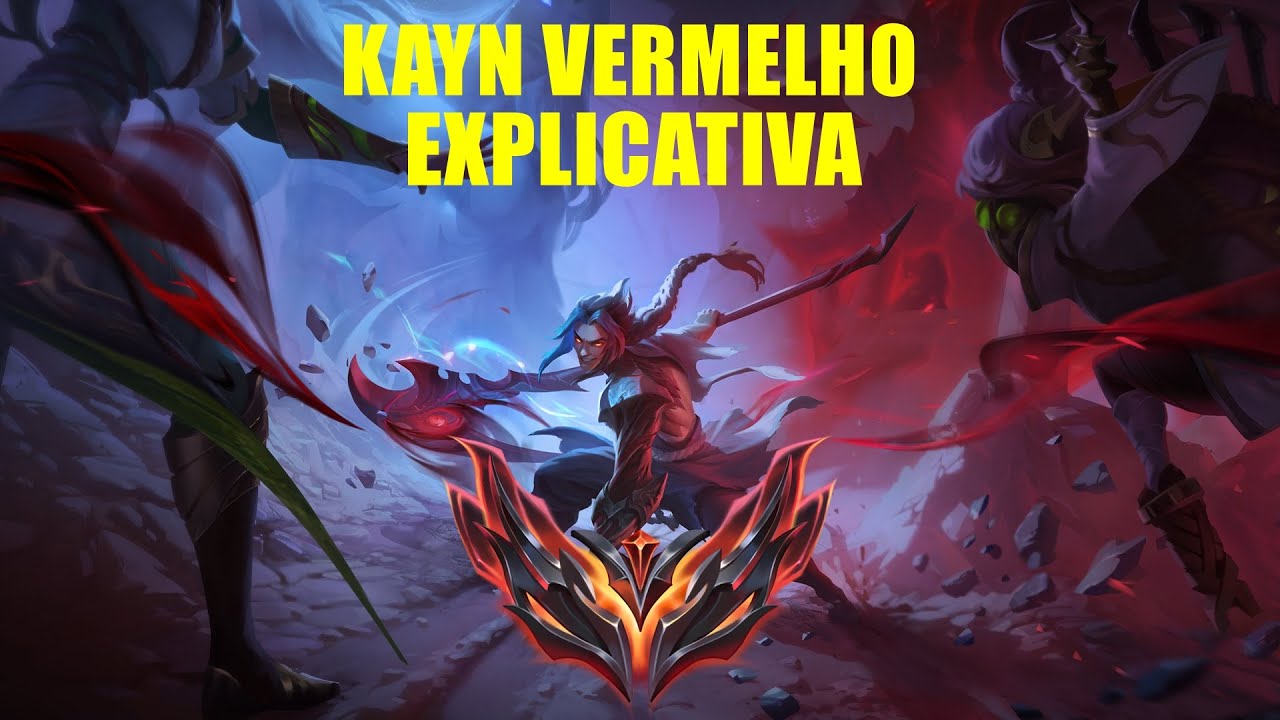 KAYN VERMELHO STOMP AOS 20MIN (EXPLICATIVA) PATCH 14.6