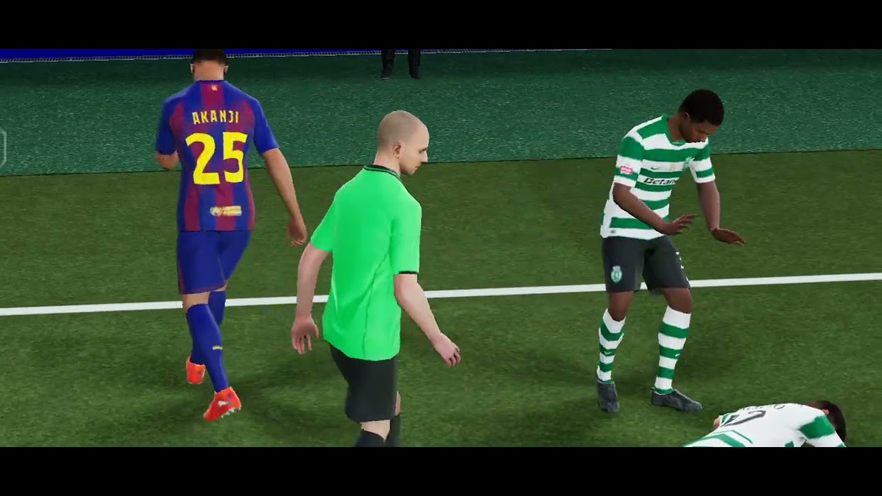 Sporting CP vs FC Barcelona full match gameplay// eFootball best gameplay 