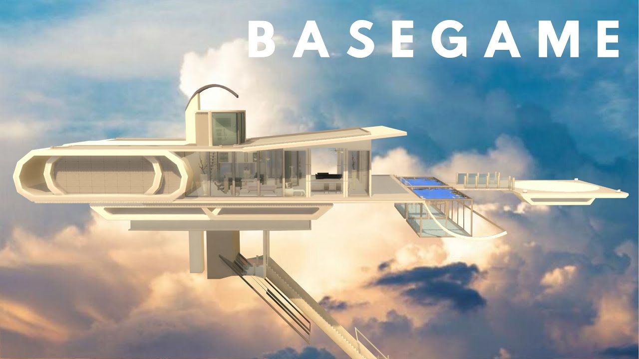 BASEGAME SKY HOUSE | OBLIVION | The Sims 4 Speed Build | The Four Elements | NOCC