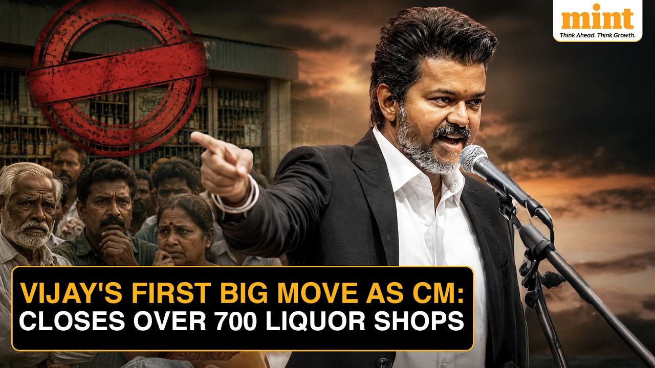 Why CM Vijay Ordered Closure Of 717 TASMAC Liquor Shops In Tamil Nadu | Explained
