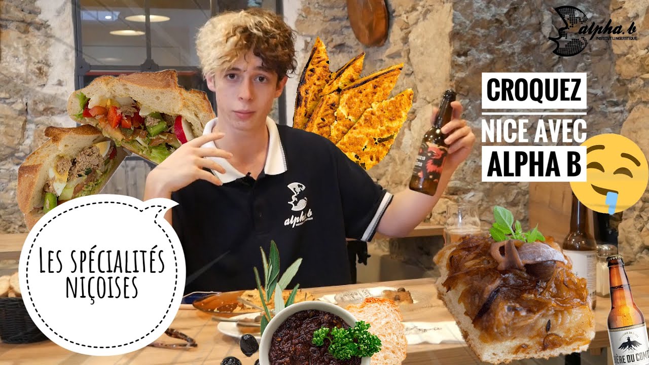 Visite culinaire de Nice avec alpha.b - Food Trip with French school
