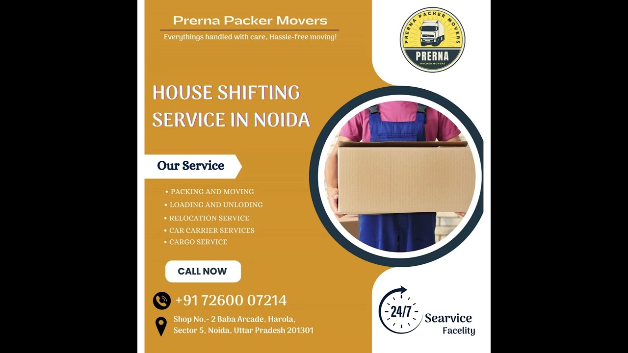 Prerna Packer Movers | Packers and movers in Noida | Movers and packers in Noida | House shifting.