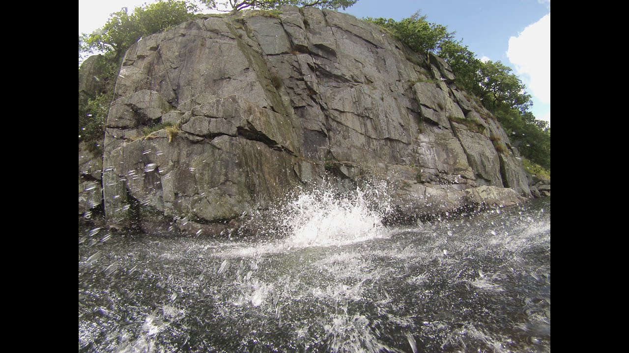 Elephant Rock, Llyn Gwynant (Wales) 50ft jump