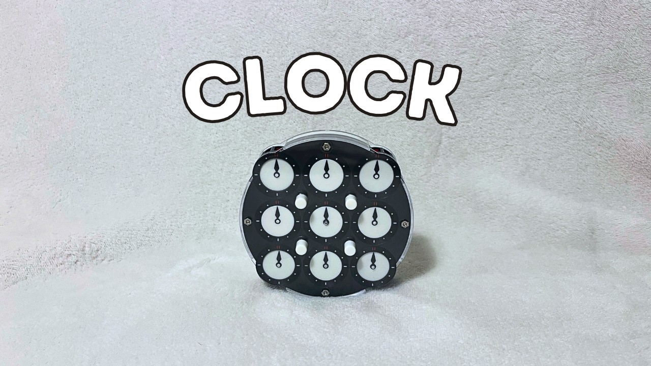Jak ułożyć kostkę Clock? - Najprostsza metoda!