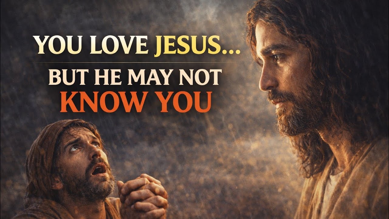 You Love Jesus | But He May Not Know You