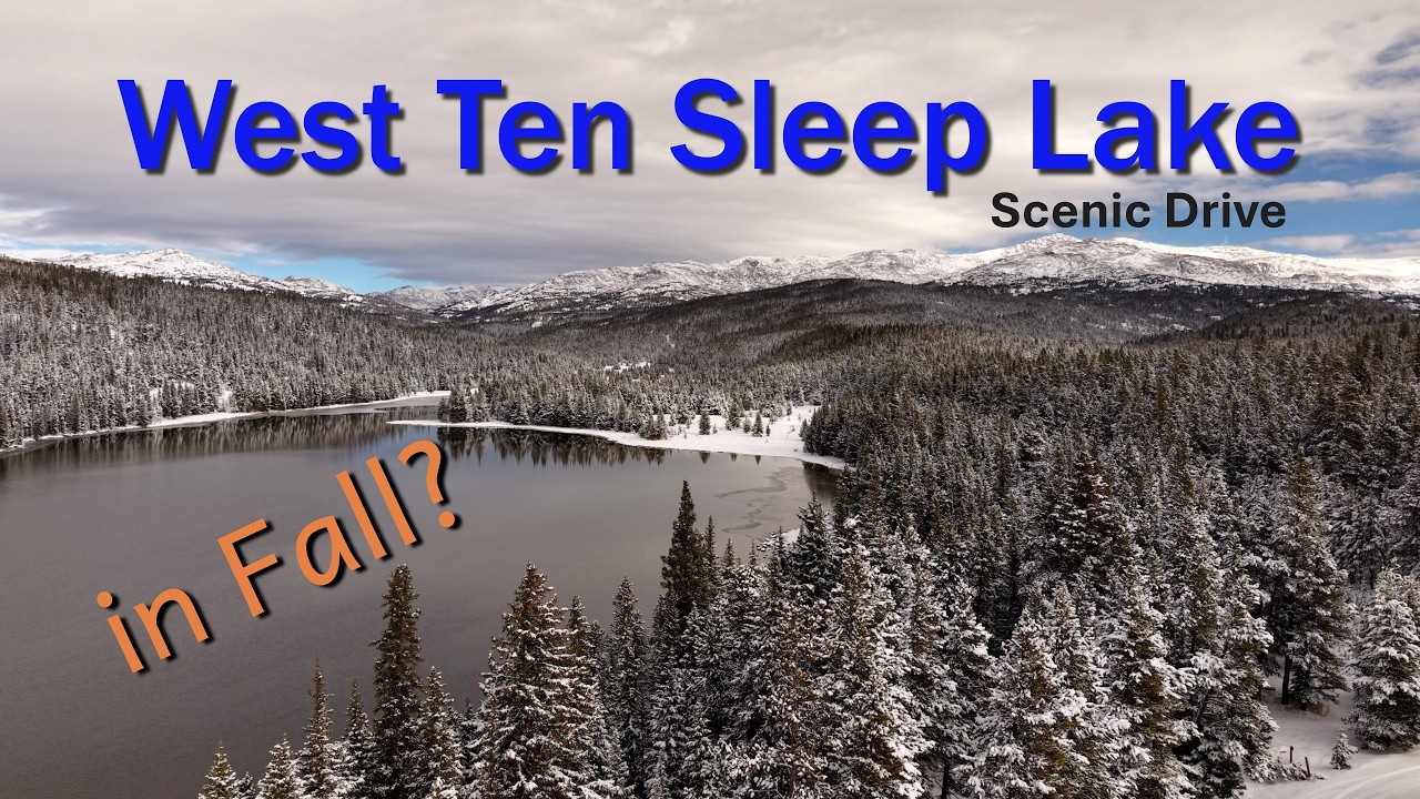Is This Really Fall in Wyoming? West Ten Sleep Lake Buried in Snow!
