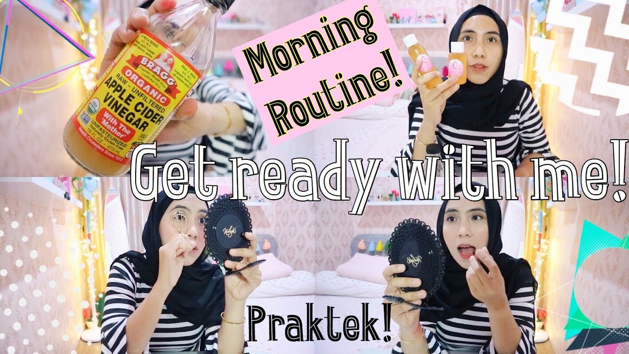 GET READY FOR WORK! MORNING ROUTINE I MANFAAT TONER CUKA APEL!