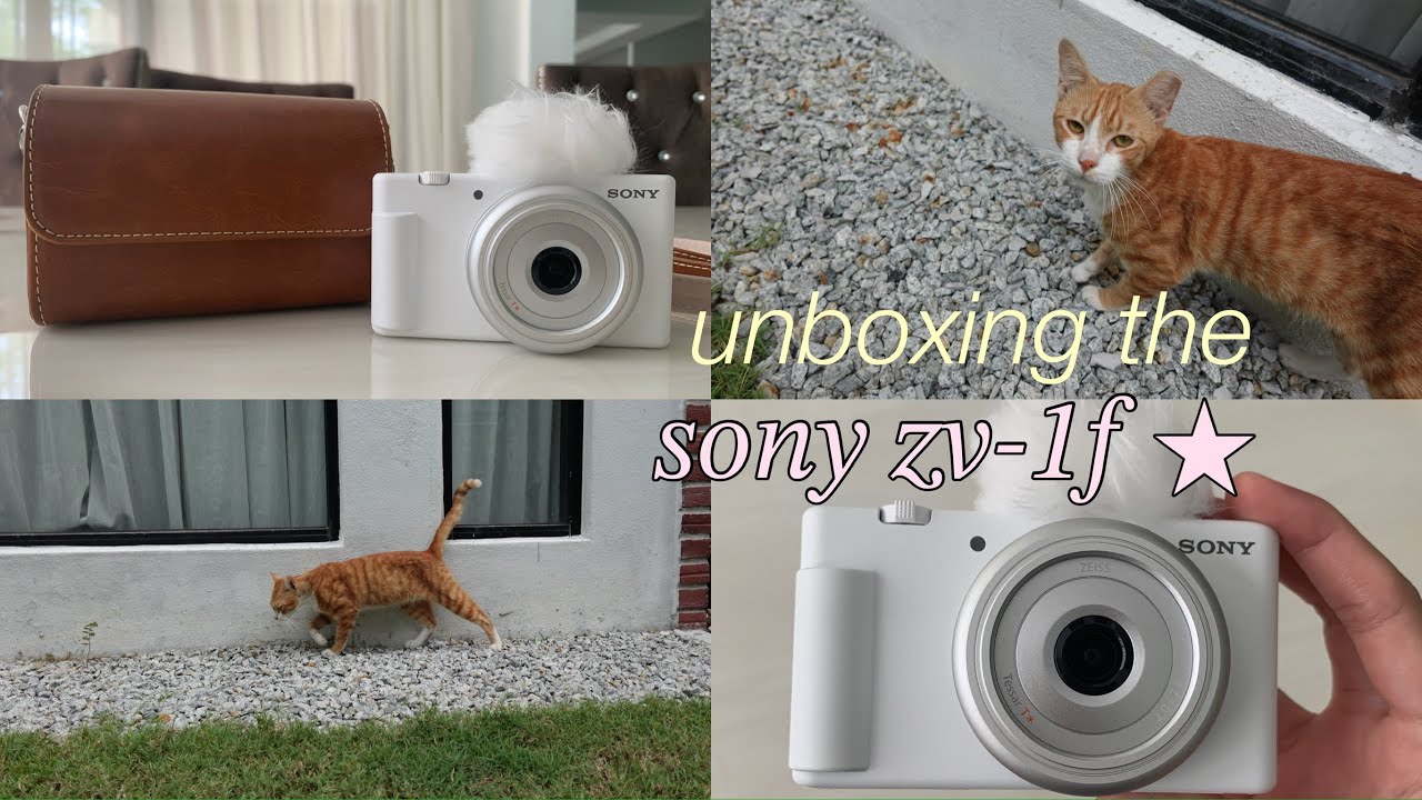 my new camera unboxing! — 📸 sony zv-1f