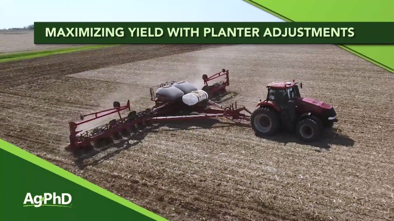 Maximizing yield with planter adjustments (From Ag PhD Show 1135 - Air Date 1-5-20)