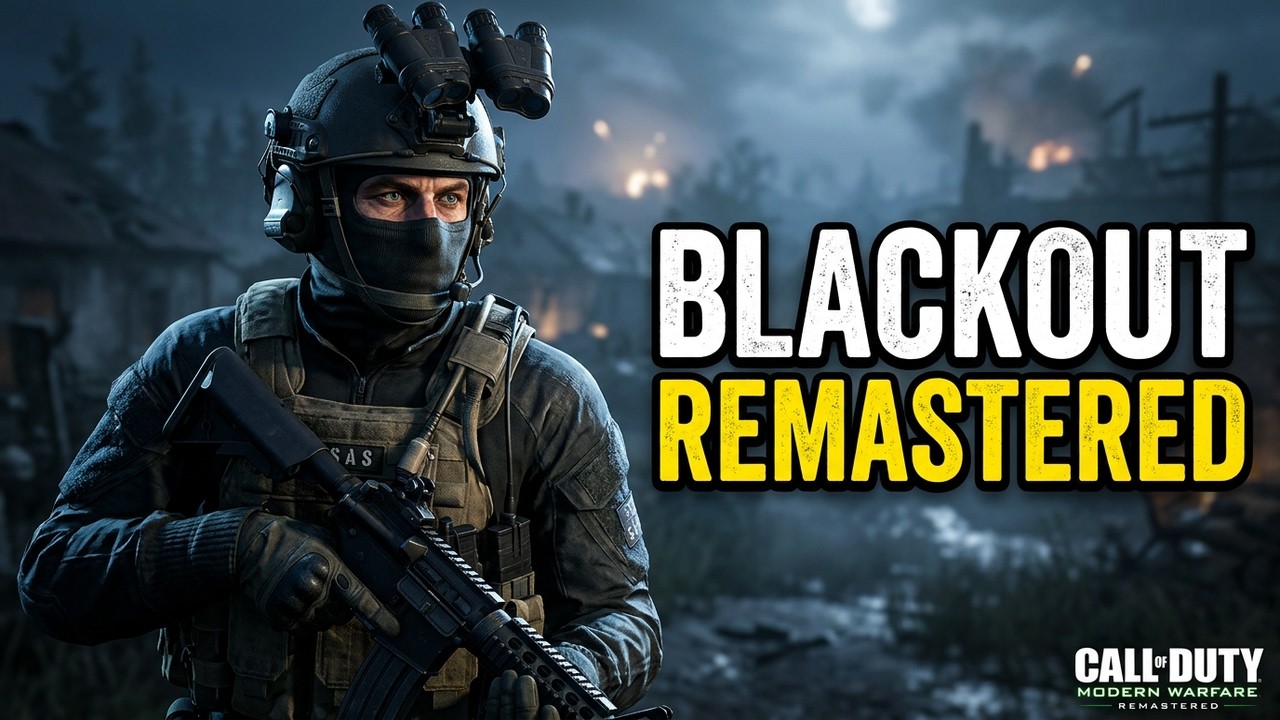 Call of Duty Modern Warfare Remastered - Акт 1 - Blackout 2K ULTRA