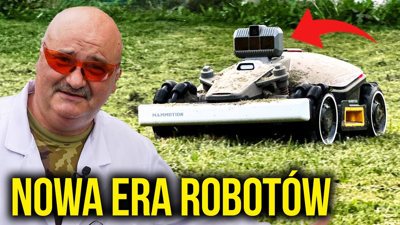 NAJLEPSZY ROBOT KOSZĄCY NA TRUDNY TEREN do 1500 m2 - LUBA mini AWD LiDAR 1500