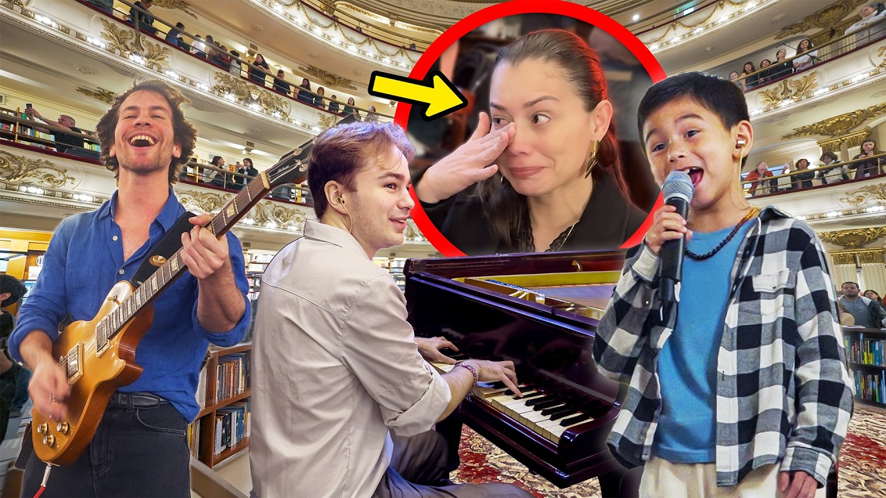 The Most EMOTIONAL Coldplay Flashmob at the Library! (Fix You)