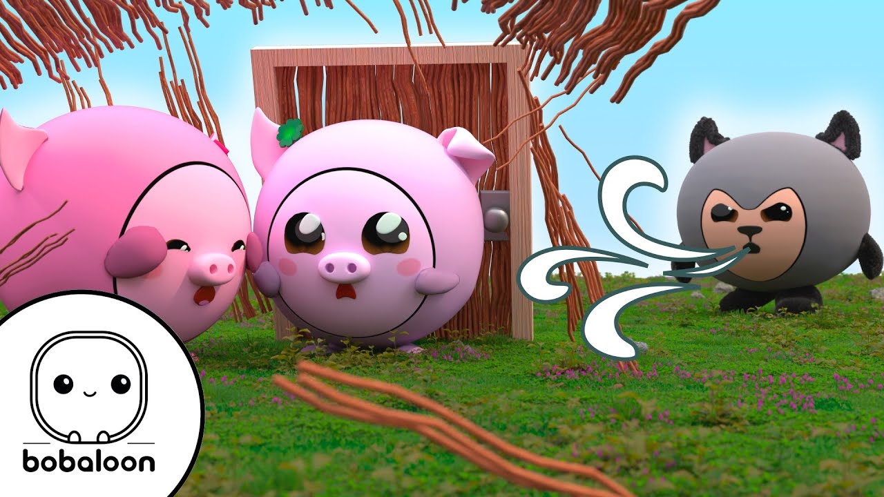 3 Little Pigs And The Big Bad Wolf