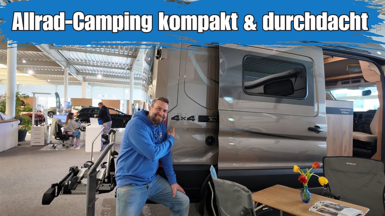 Karmann Dexter 570 4x4 bei Dinnebier Leipzig – Kompakter Allrad-Camper für 2 Personen im Test!