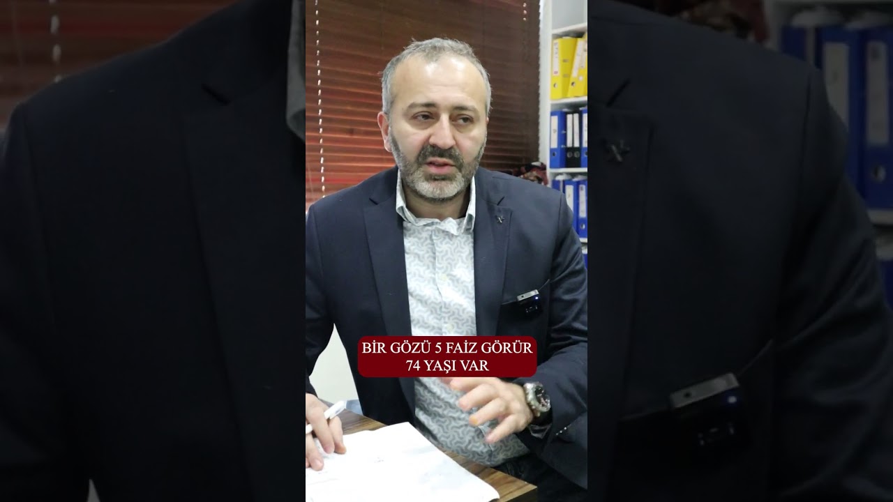 74 Yaşlı pasiyent - G&ouml;z&uuml; 5 faiz g&ouml;r&uuml;r  #oftalmoloq #g&ouml;z  #dremil