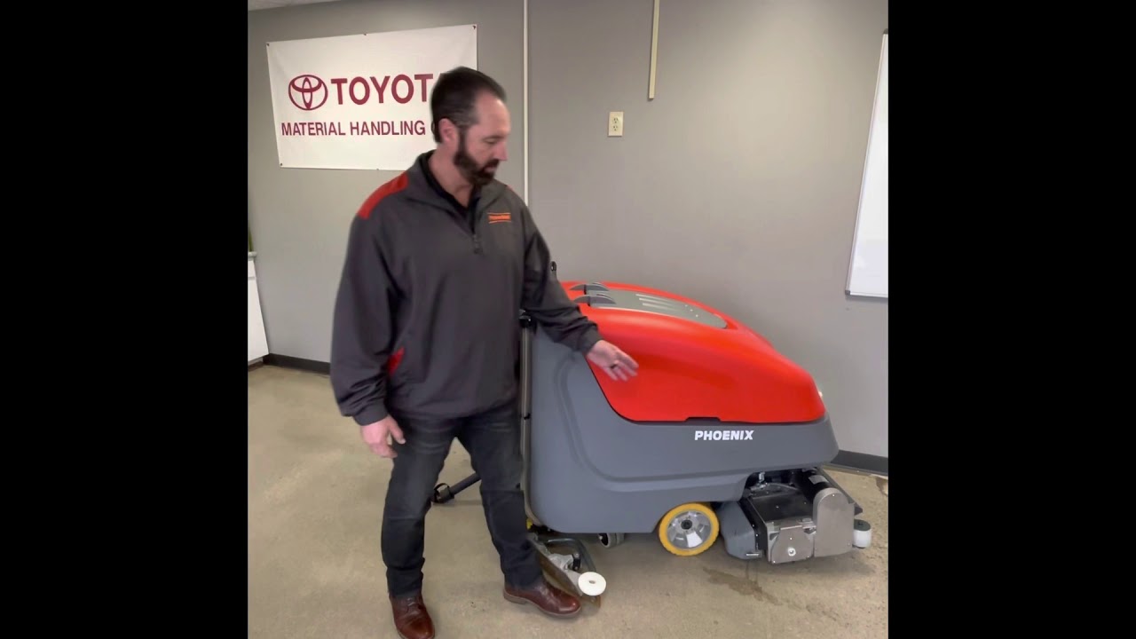 PowerBoss  Walk Behind Scrubber