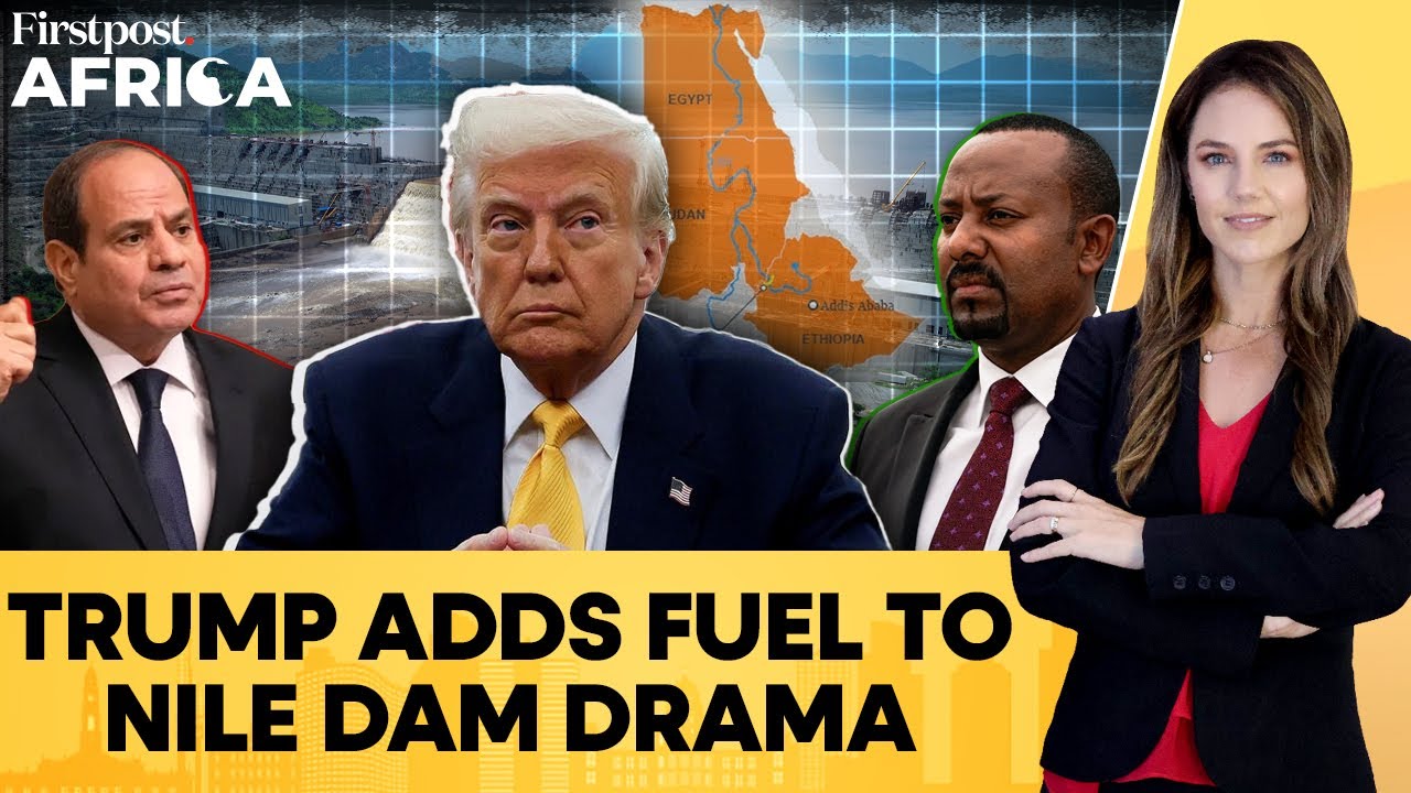 Nile Dam Conflict: Egypt's Ally Trump Again Claims US Funded Ethiopia's GERD | Firstpost Africa