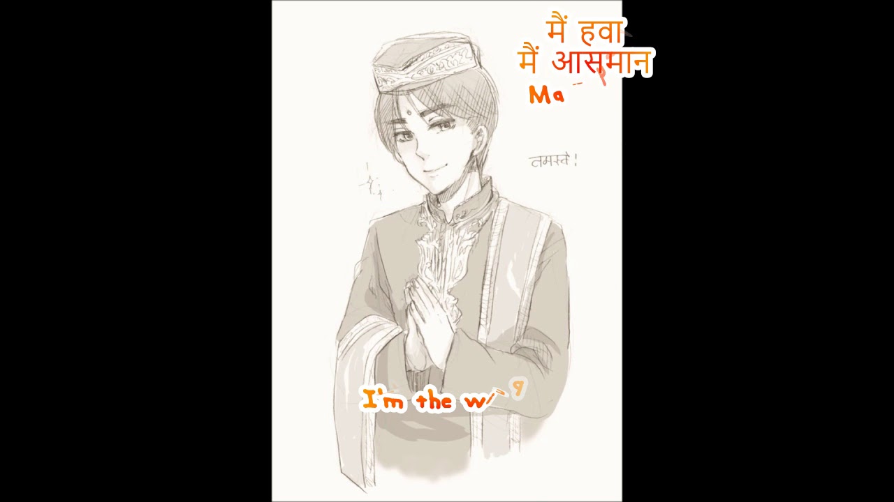 Hetalia Let it go Hindi (Fanaa ho) Nightcore: India