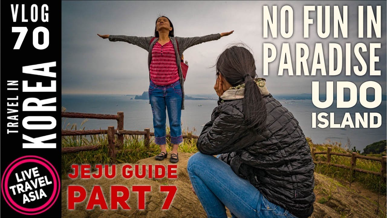 How to Get to and Around Udo Island Jejudo 4k Travel Vlog Guide