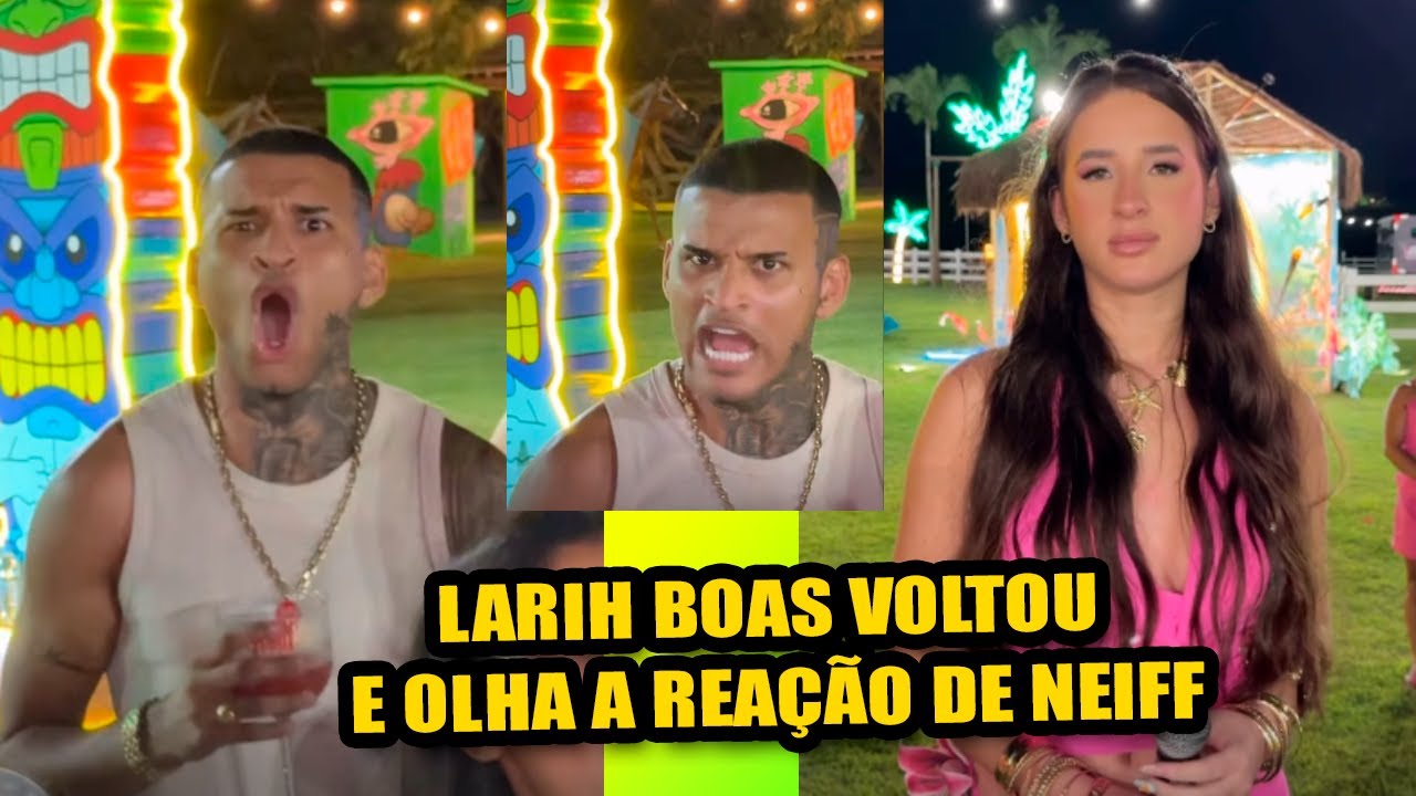 LARIH BOAS VOLTA PRO RANCHO E ANDERSON NEIFF COMEMORA