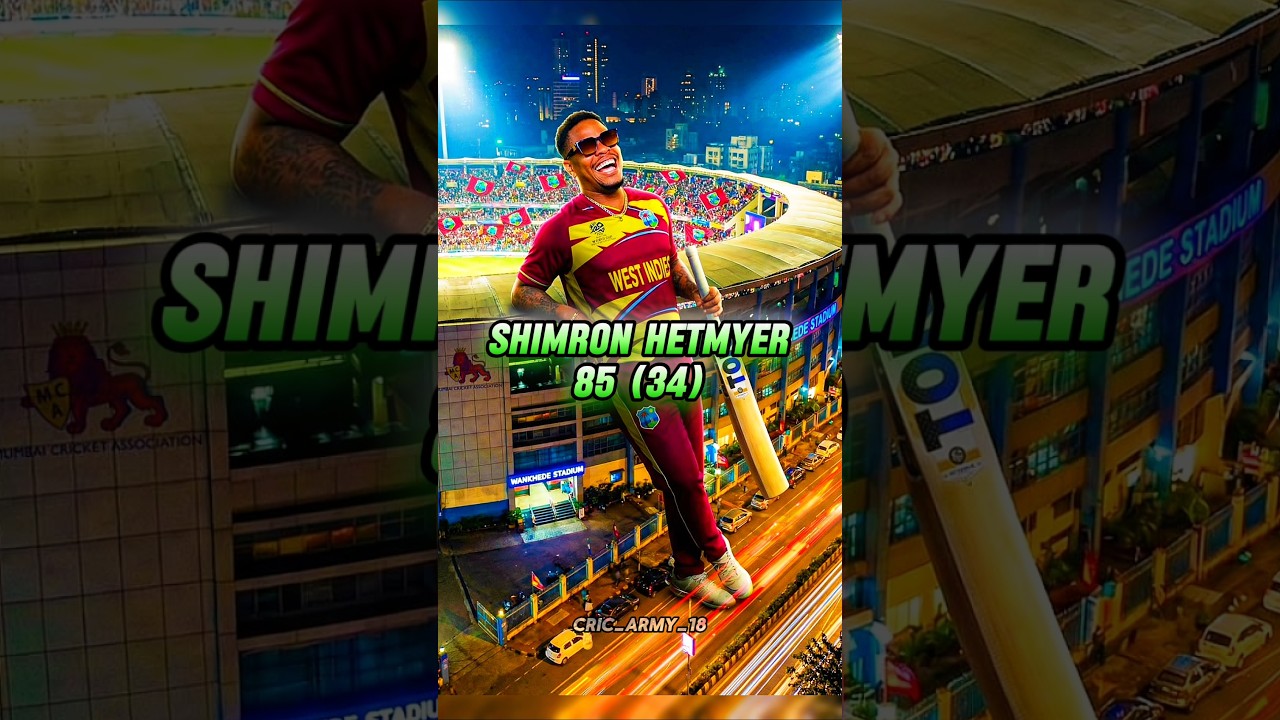 WI vs ZIM Super Eights 🔥 Last Over Thriller | T20 World Cup 2026 #shorts