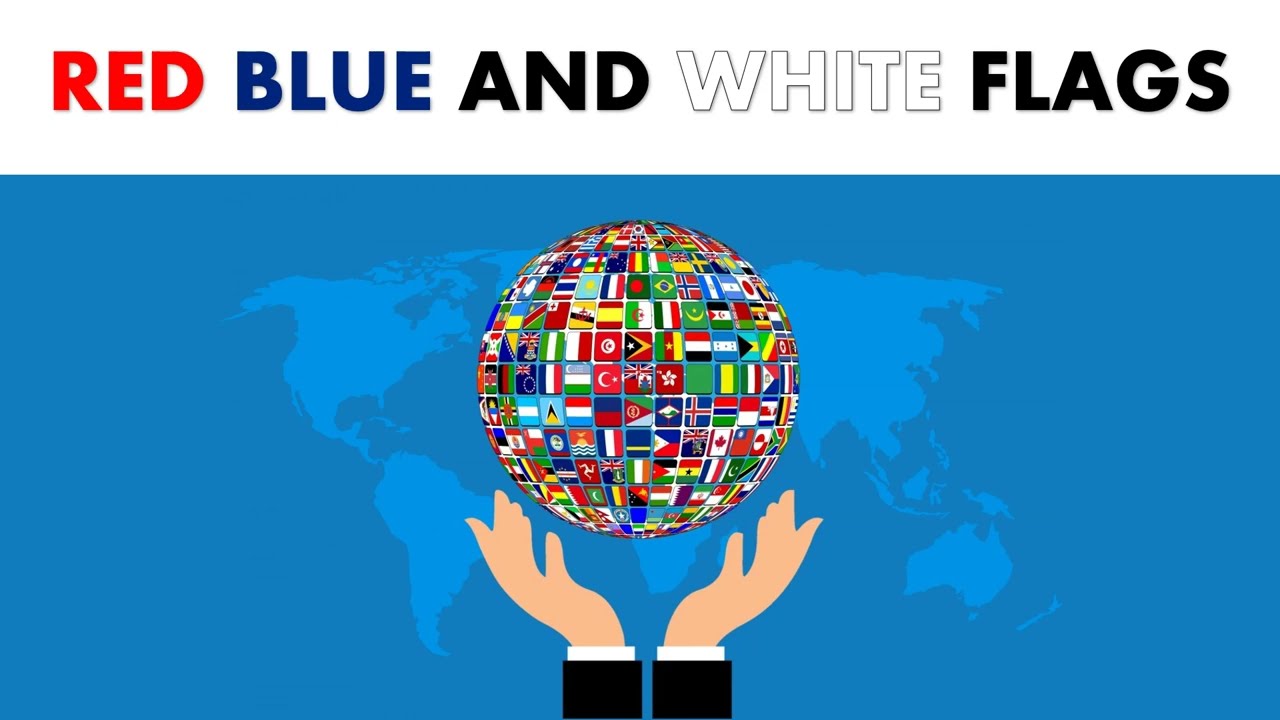 Red, Blue and White Flags in Morph transition