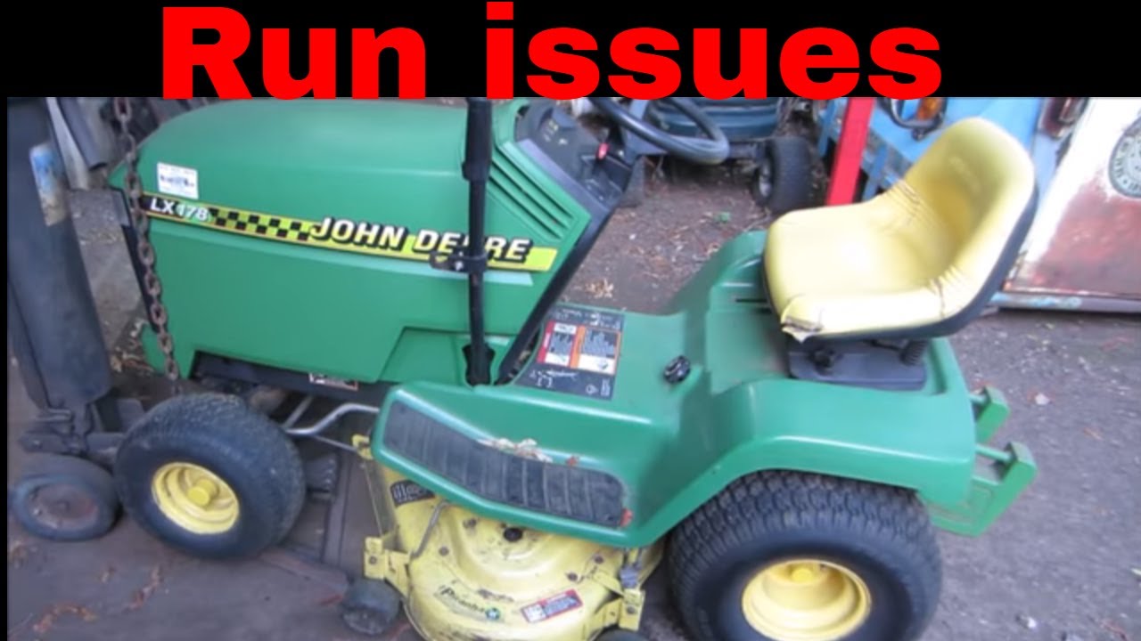 Yard sale john deere part 2, engine flooding repair.