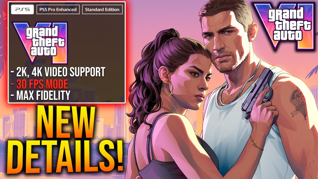 New GTA 6 PERFORMANCE DETAILS! (30 FPS?!)