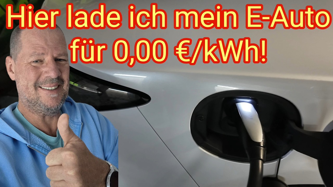 0,00 €/kWh: hier lade ich mein E-Auto kostenlos beim Einkauf