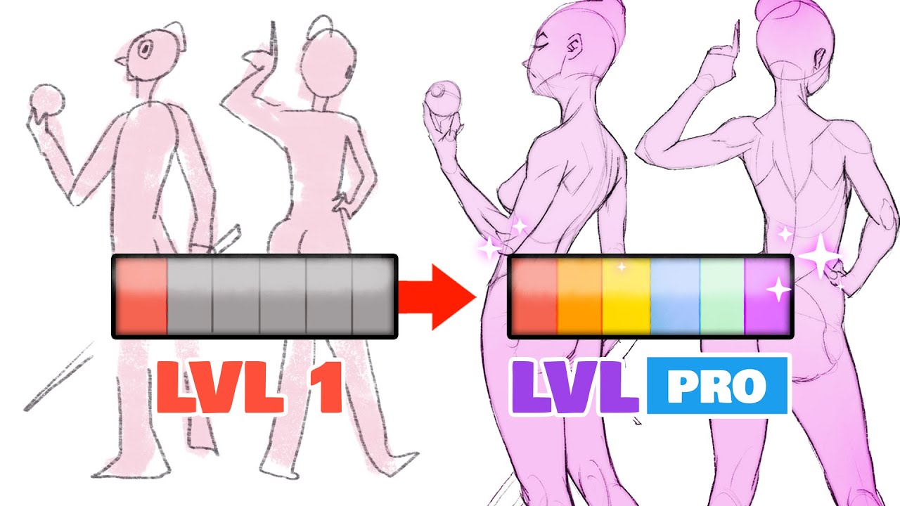 🦵 HOW TO PRACTICE DRAWING ANATOMY (beginner to pro | tutorial)