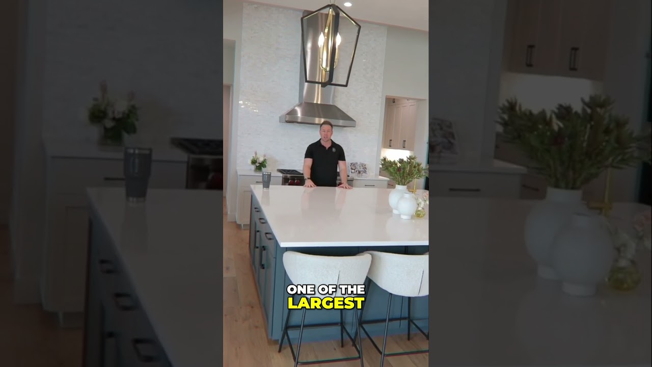 Huge Kitchen Island & Amazing Features! Must See