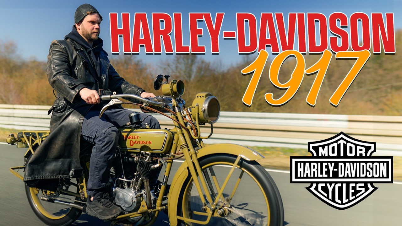 EDELWEISS | Kann das &uuml;berhaupt noch fahren?! HARLEY von 1917😵