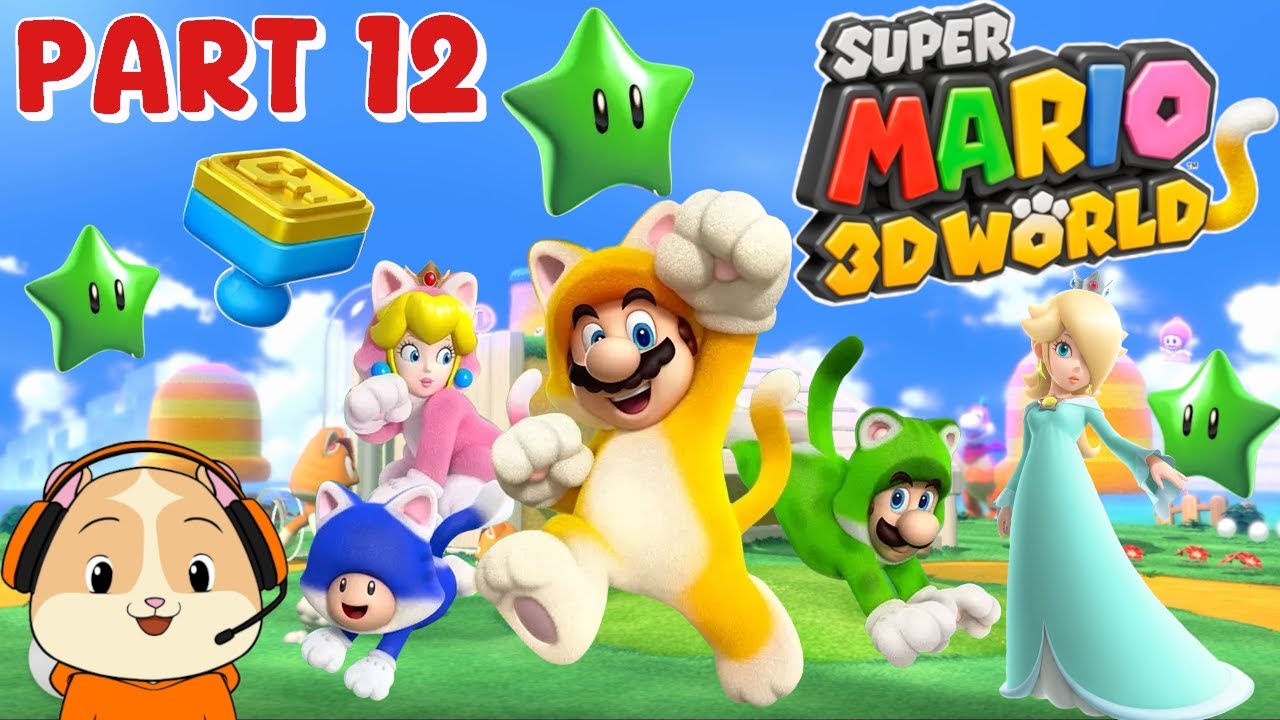 Collecting ALL the STARS! Super Mario 3D World PART 12!
