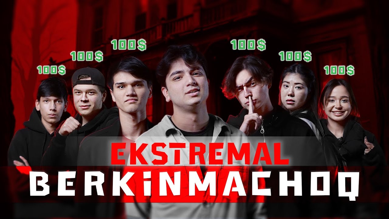 Tashlandiq bog'chada ekstremal berkinmachoq**Axror alixanov,Mc.diny,Dudoshli,Ozod,Ruslan,Bexruz