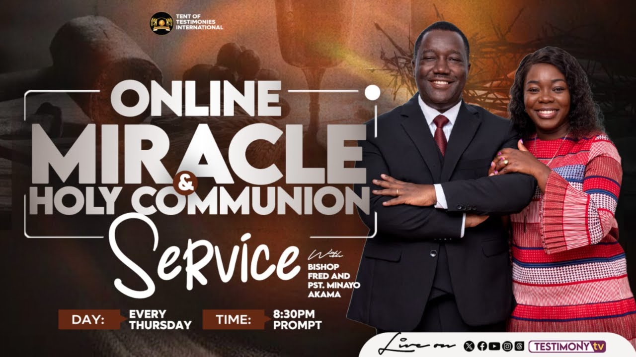ONLINE MIRACLE & HOLY COMMUNION SERVICE || 19/03/2026