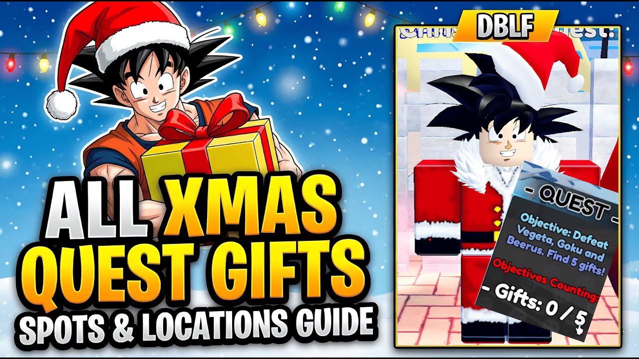 ALL Xmas Quest Gifts Spots – DBLF
