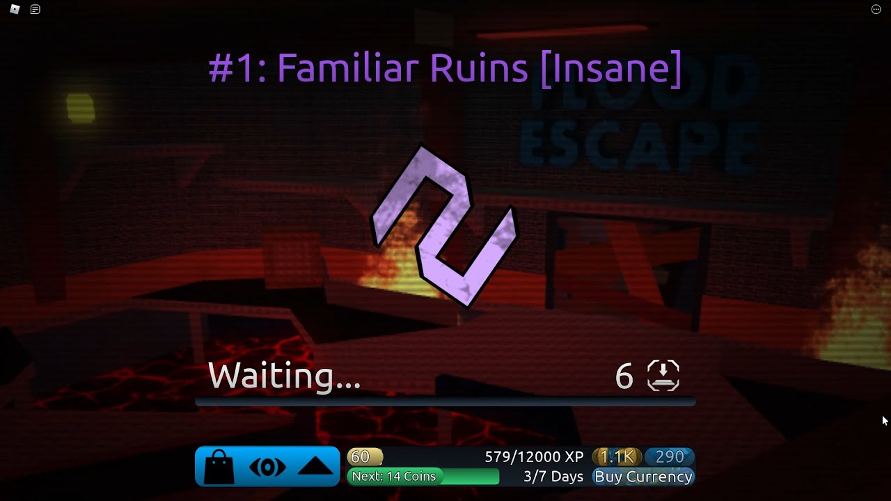 FE2 - Familiar Ruins  #roblox #floodescape2 #shorts