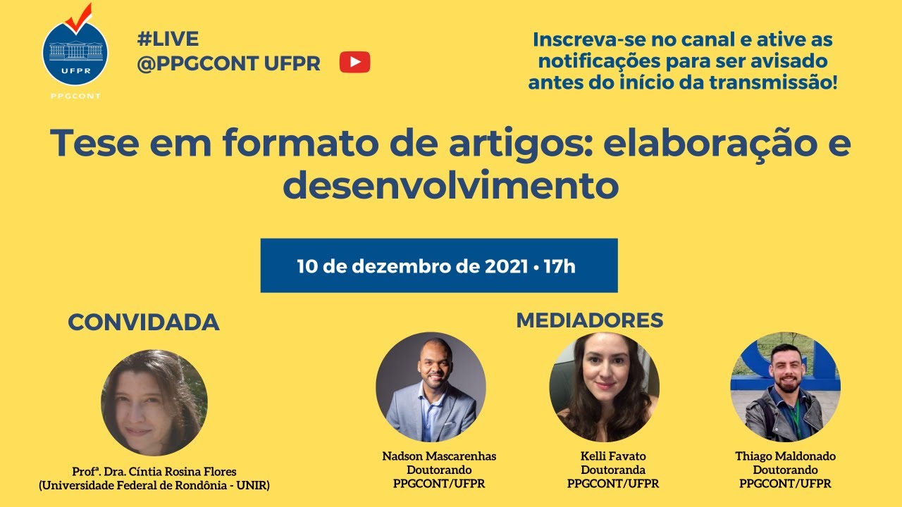 Tese em formato de artigos: elaboração e desenvolvimento