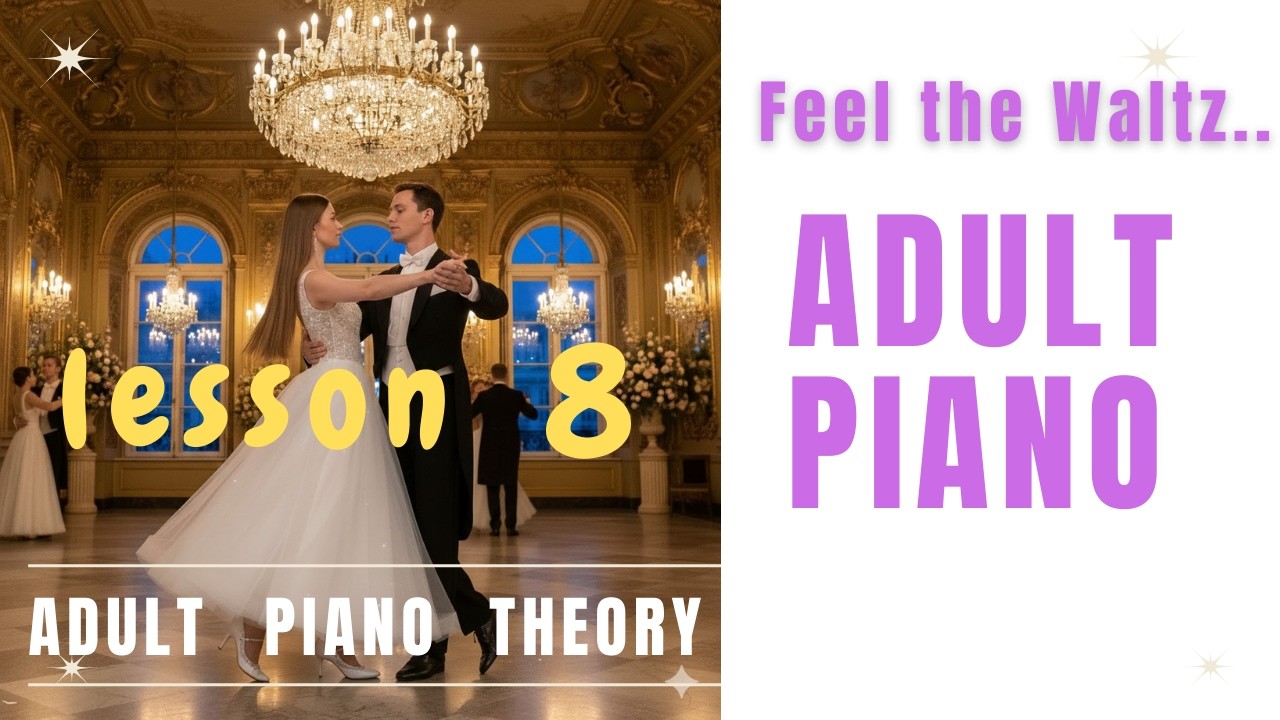 ADULT PIANO LESSON | WALTZ FEEL | LAVENDER'S BLUE