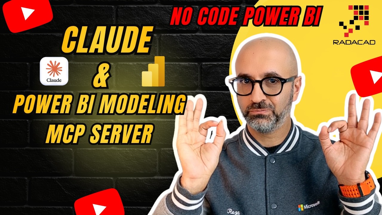 No Code Power BI: Claude и MCP-сервер для моделирования в Power BI