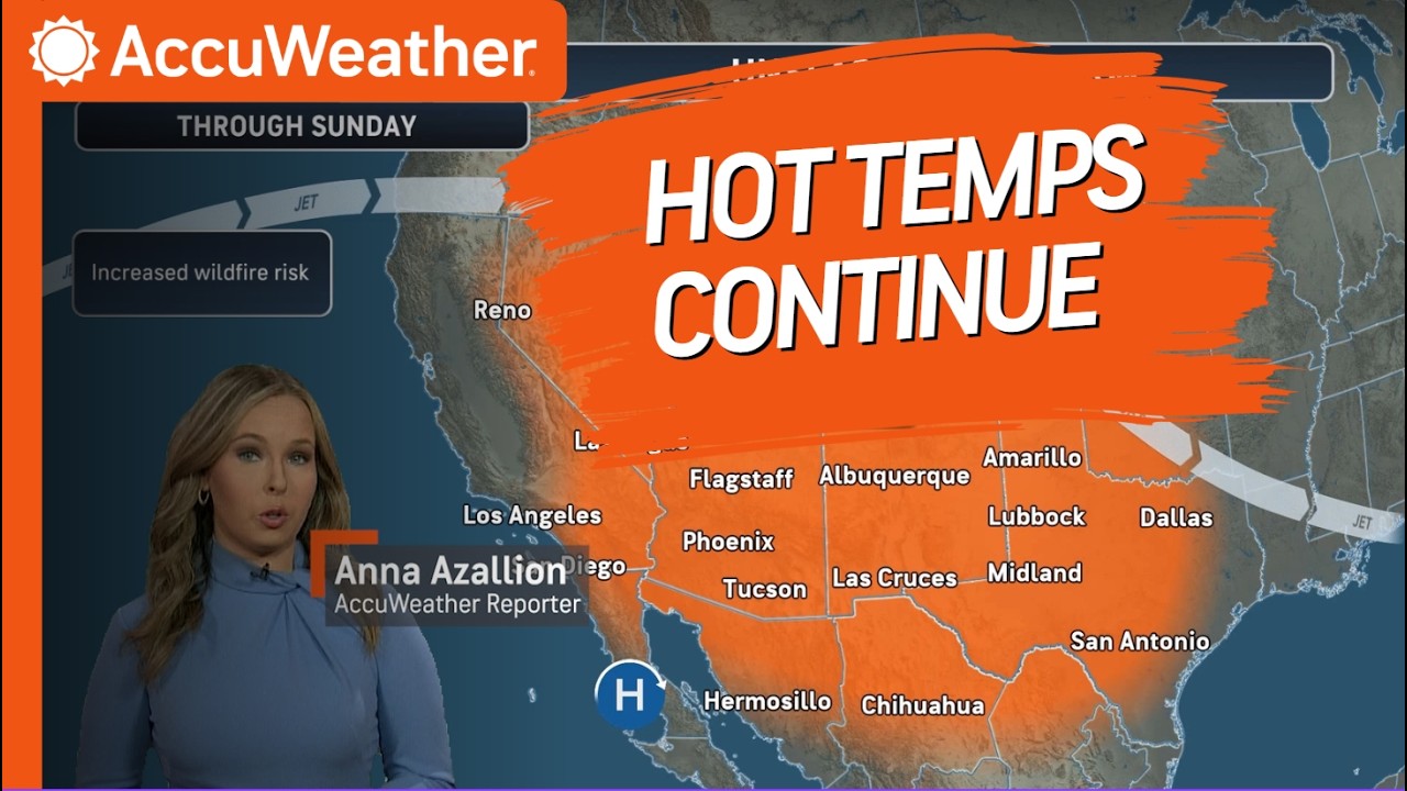 Record-Breaking Heat Wave Sweeps Western U.S. This Week