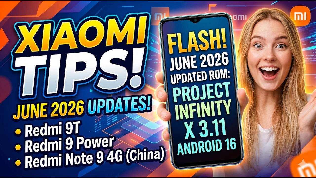Установка Project Infinity X 3.11 June26 A16 НА Redmi 9T 9Power ВАУ