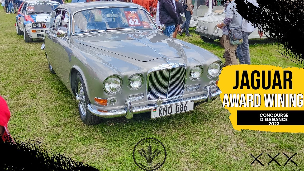 Classic Victory Dr. Kevit Desai's Jaguar 420 Triumphs at Concours d'Elegance Africa